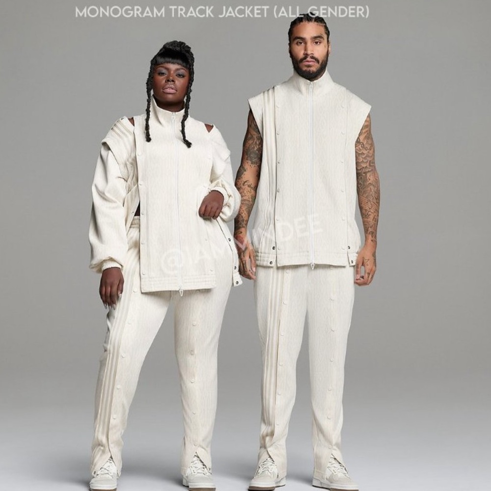 adidas Ivy Park Monogram Track Jacket (All Gender) | Cream | Size XS